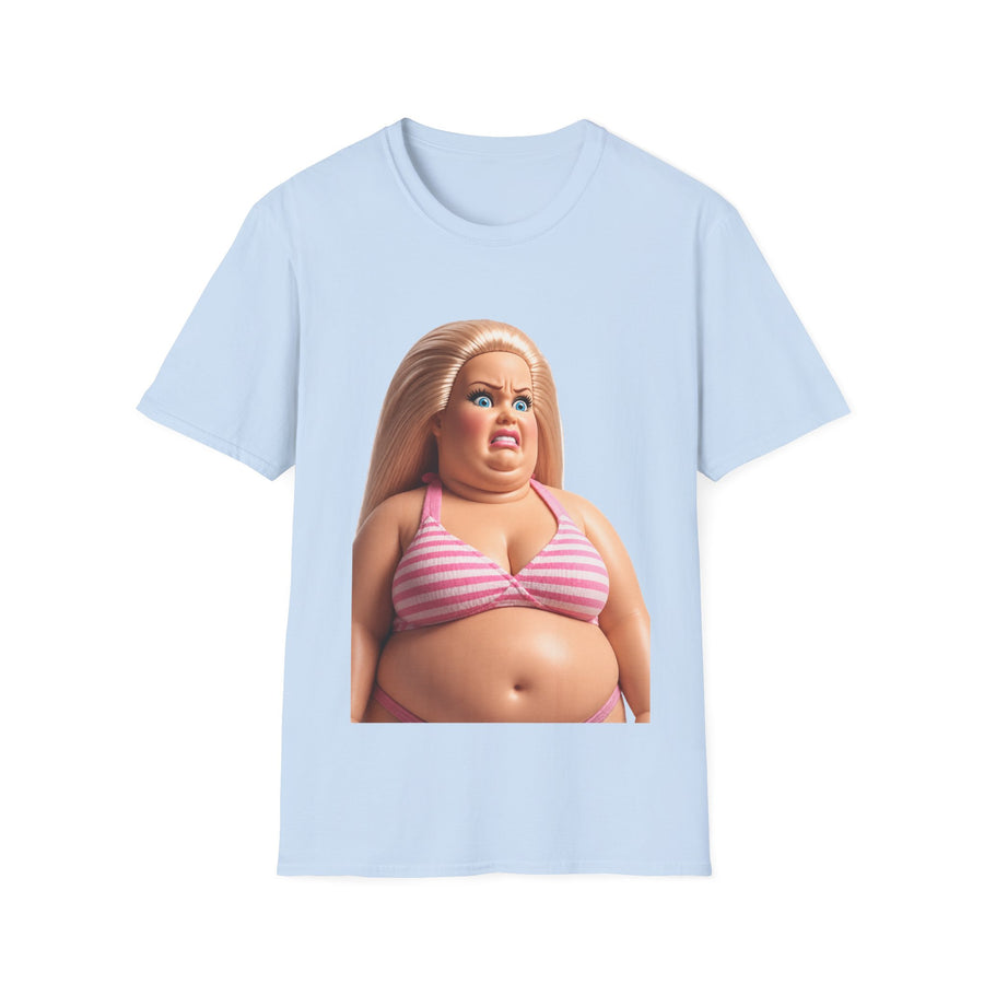 Genervte Blondine T-Shirt Bikini Puppe – Lustiges Statement Shirt
