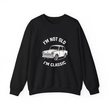 Sweat Trabant dessin au trait I'm Not Old I'm Classic – Cadeau pour fans de voitures anciennes de la RDA