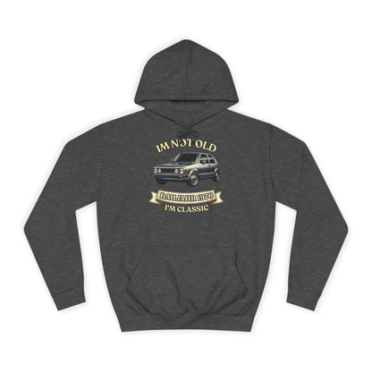 I'm Not Old I'm Classic Hoodie Baujahr 1976 – 50. Geburtstag Oldtimer Auto Kapuzenpullover für Männer & Frauen