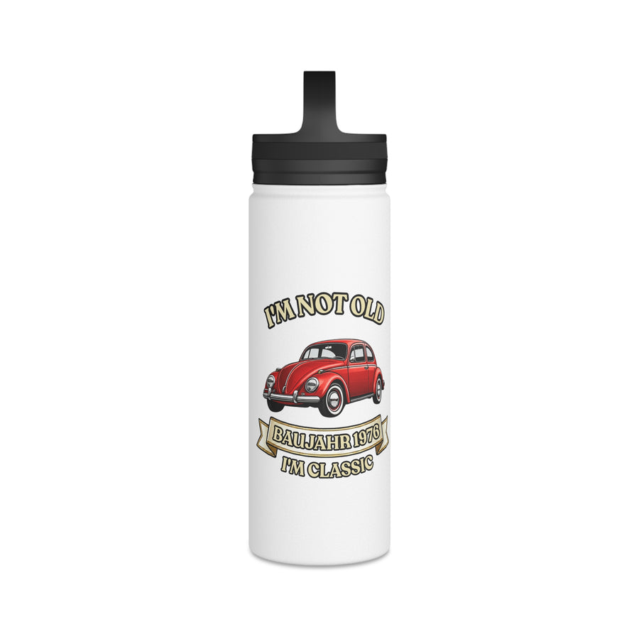 Born in 1976 Water Bottle – 50th Birthday Gift | VW Beetle