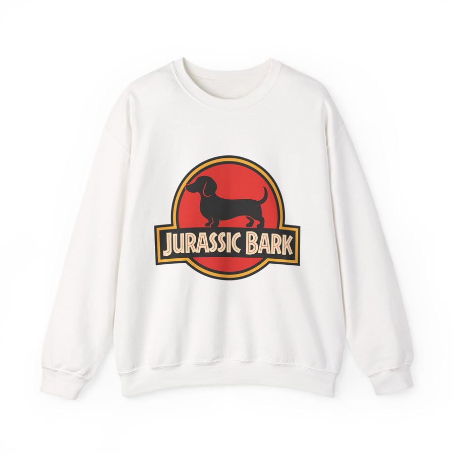 Sweatshirt Jurassic Bark Parodie Teckel – Sweat humoristique pour amateurs de teckels & cinéphiles