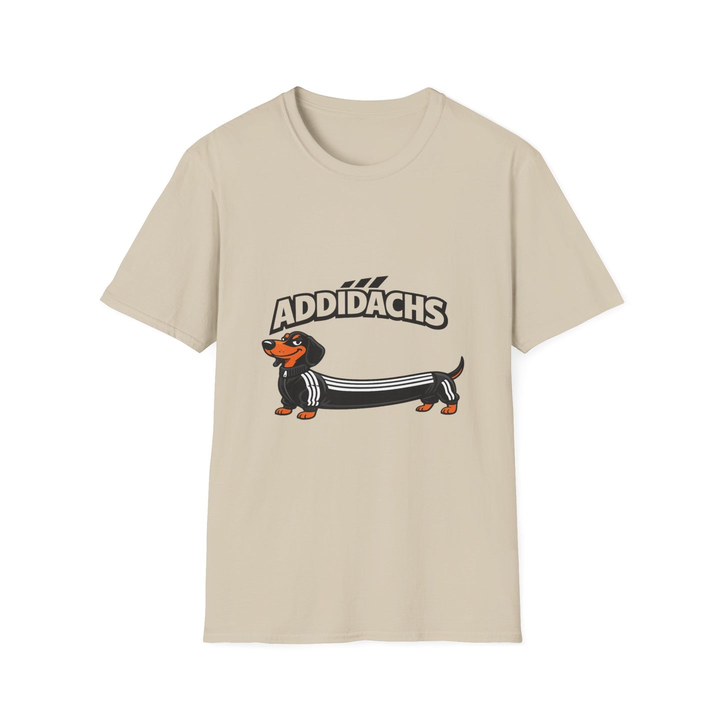 Addidachs T-Shirt – Lustiges Dackel Shirt mit Trainingsanzug