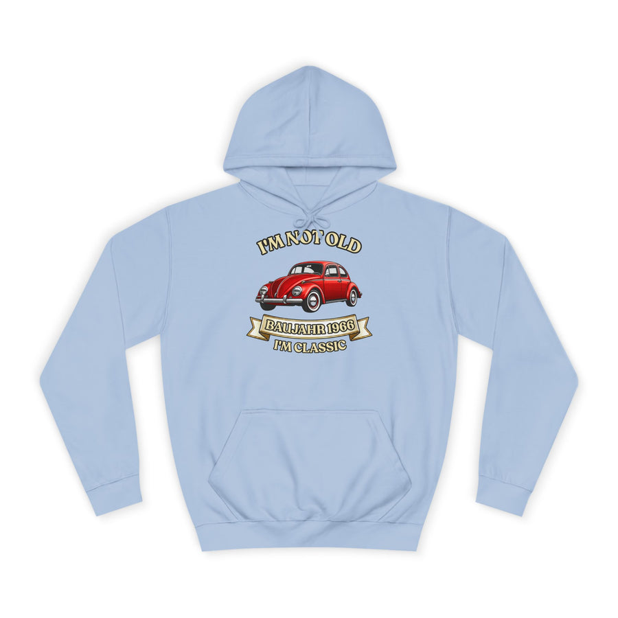 Geschenk zum 60. Geburtstag – Hoodie Jahrgang 1966 VW Käfer