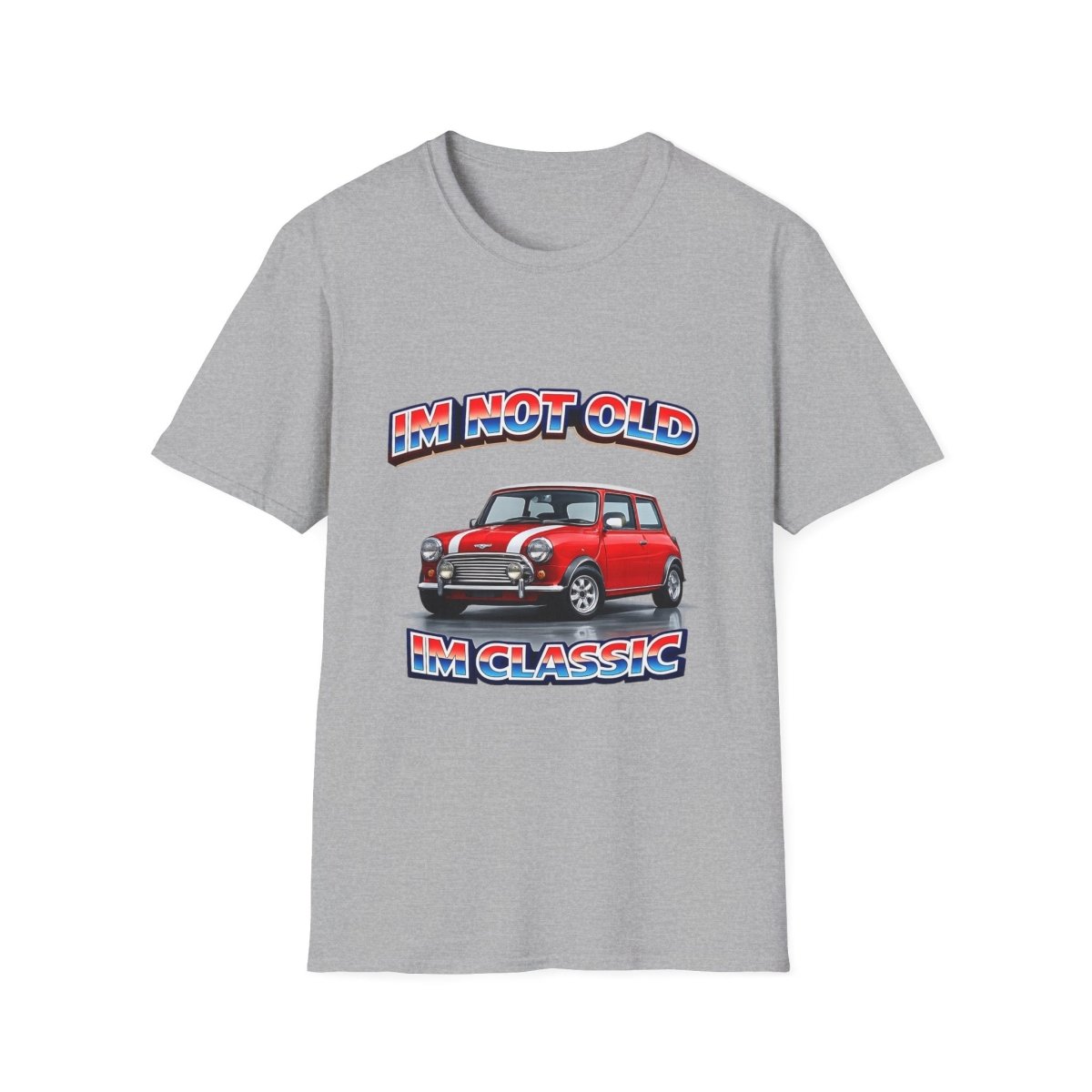 I'm Not Old I'm Classic | Italian Job T-Shirt | Mini Cooper Retro Shirt