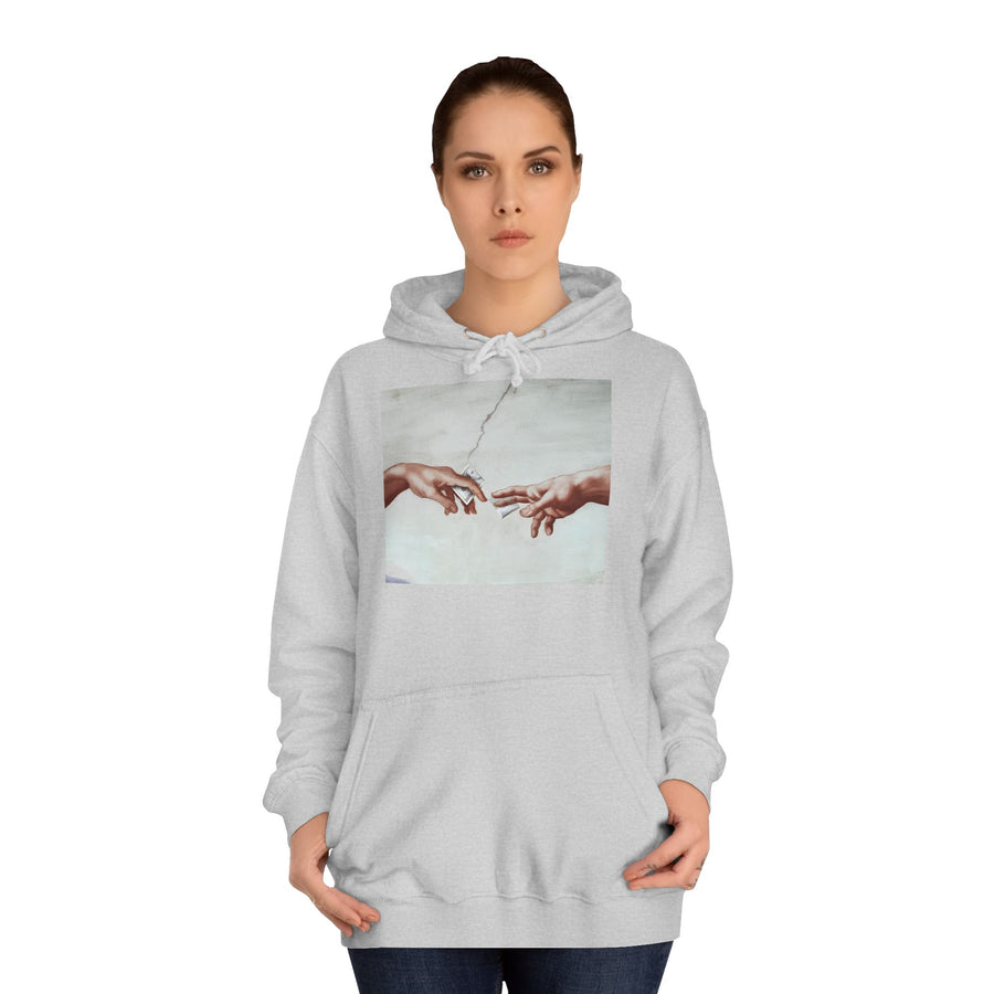 The Deal Hoodie – Michelangelo-Parodie mit schwarzem Humor