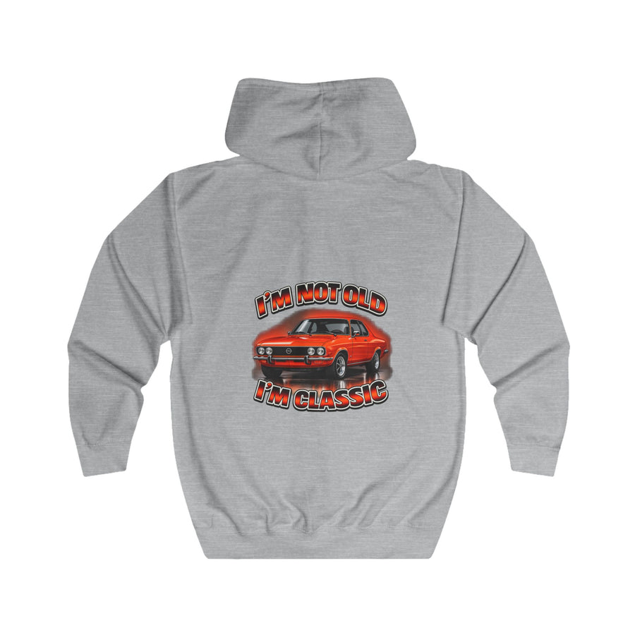True Insights Opel Manta Zip-Hoodie – I'm Not Old I'm Classic Geschenk für Manta-Fans