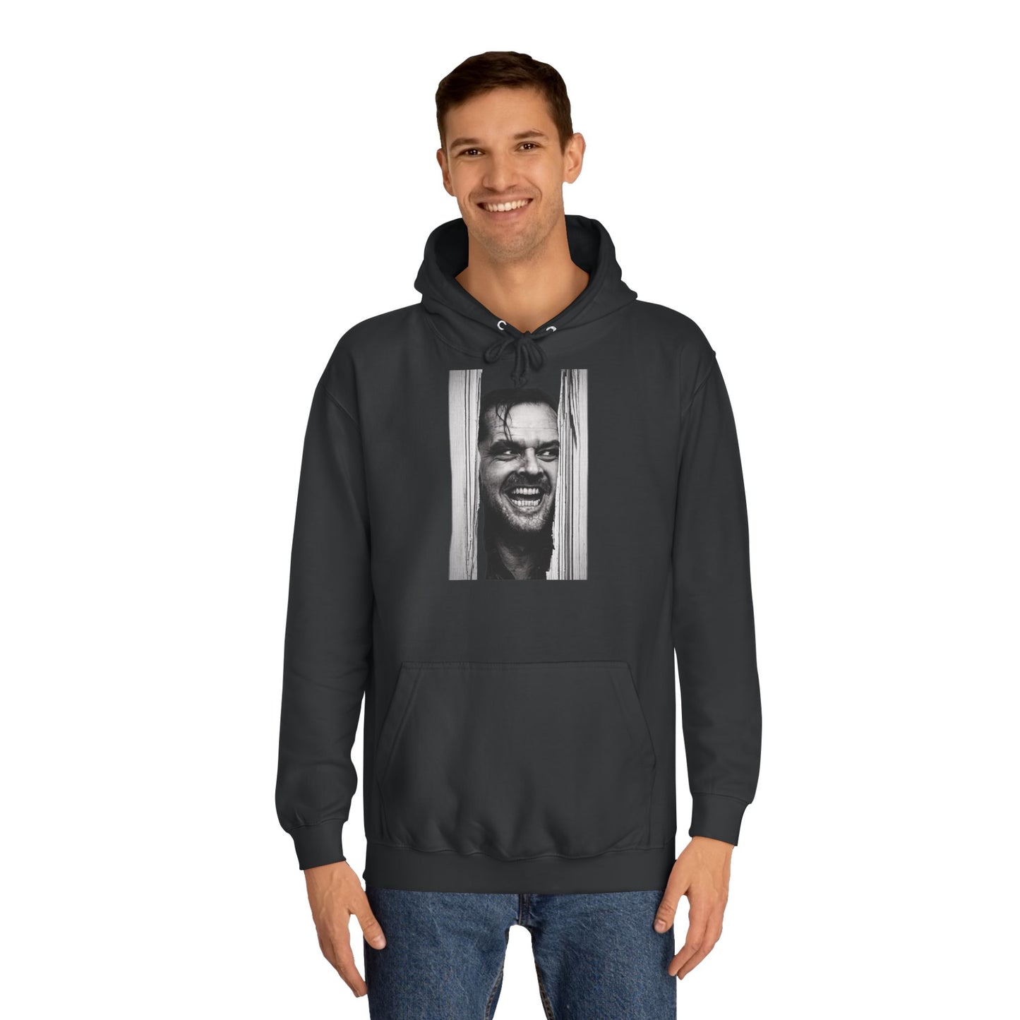 Shining Hoodie – Jack Torrance Kult-Horror Motiv | Jack Nicholson Fan Kapuzenpullover für Filmfans