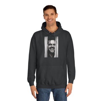 Shining Hoodie – Jack Torrance Kult-Horror Motiv | Jack Nicholson Fan Kapuzenpullover für Filmfans