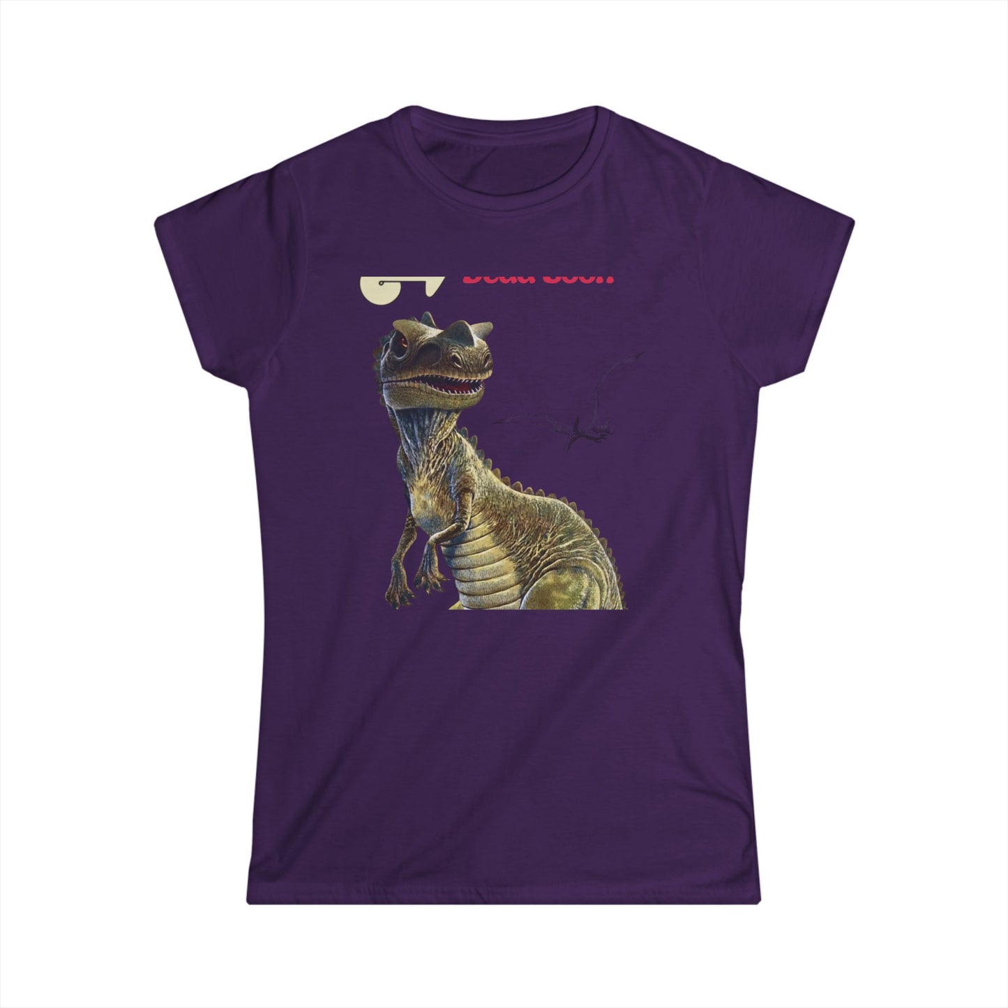 We'll All Be Dead Soon T-Shirt Unisex – Lustiges Dinosaurier Statement Shirt mit Flugsaurier, Sarkasmus & Nihilismus