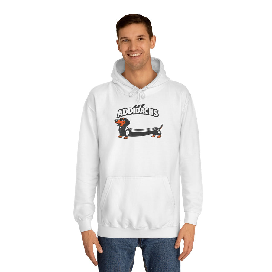 Lustiger Dackel Hoodie - ADDIDACHS Wortspiel Sport-Hund - Witziges Geschenk für Dackelbesitzer & Hundeliebhaber