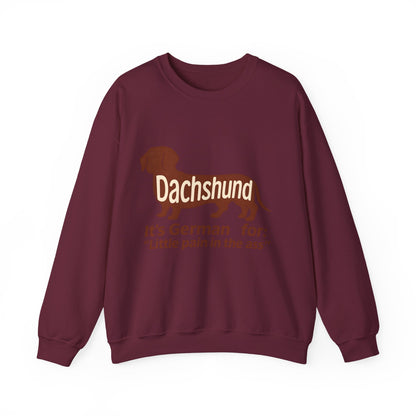 Dackel-Humor für Kenner: Sweatshirt mit frechem Spruch und kultigem Design – ideal für Hundefreunde mit Ironie. – Lustiges Sweatshirt | True Insights – Bild 6