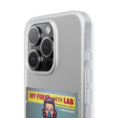 „My First Meth Lab“ Handyhülle – Schwarzer Humor im Retro-Look-Phone Case-True Insights