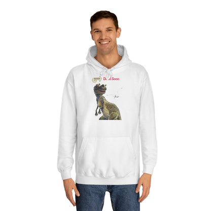 We'll All Be Dead Soon T-Shirt Unisex – Lustiges Dinosaurier Statement Shirt mit Flugsaurier, Sarkasmus & Nihilismus