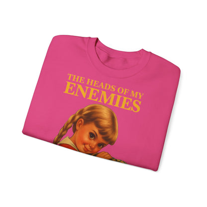 Sweatshirt “The Heads of My Enemies” – Subversive art to wear