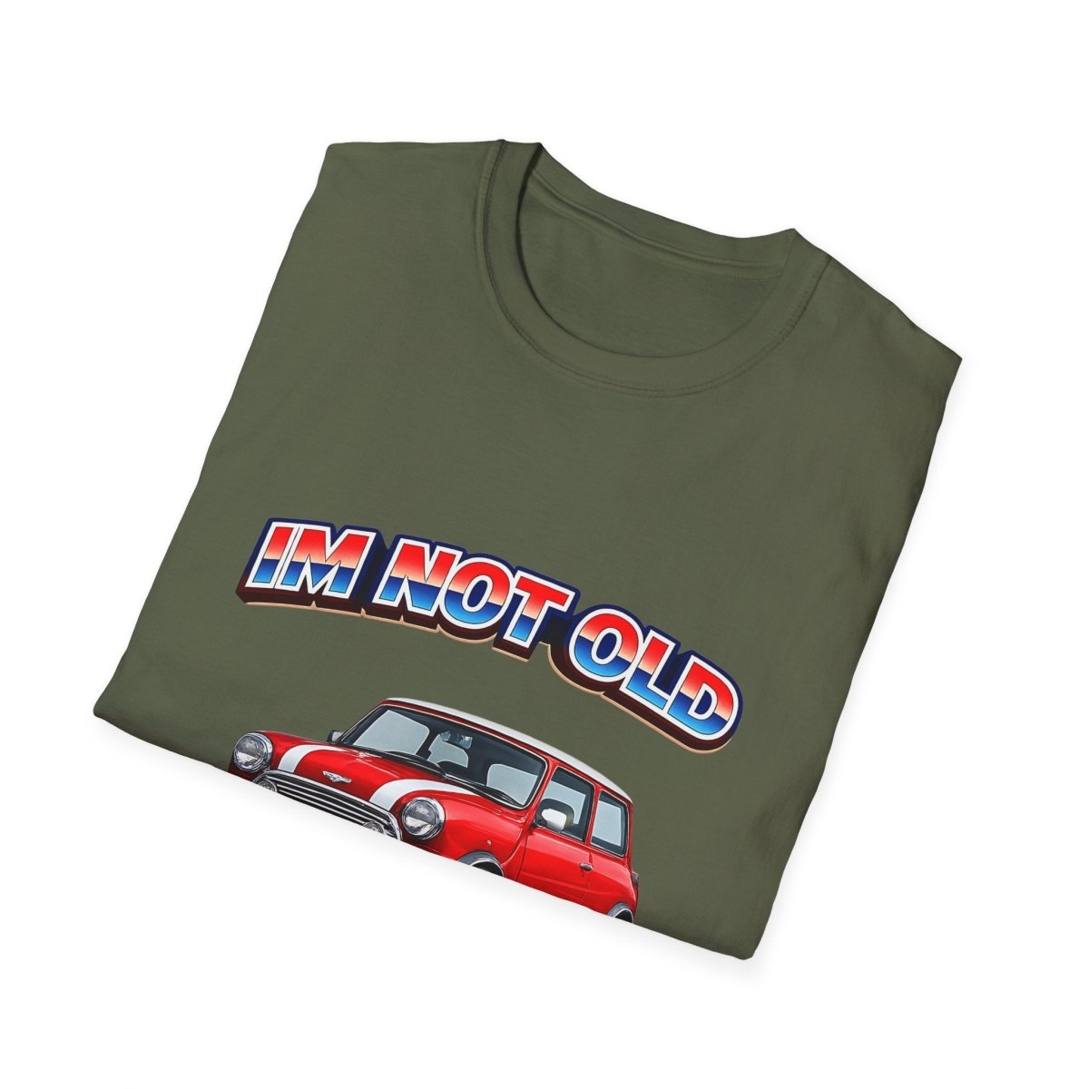 I'm Not Old I'm Classic | Italian Job T-Shirt | Mini Cooper Retro Shirt