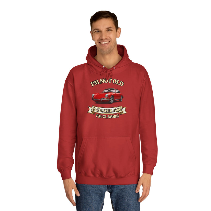Geschenk zum 40. Geburtstag Mann – Hoodie Herren Jahrgang 1986 Porsche 911