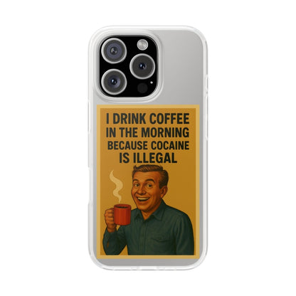 Coffee & Cocain – Für deinen täglichen Overdrive-Phone Case-True Insights