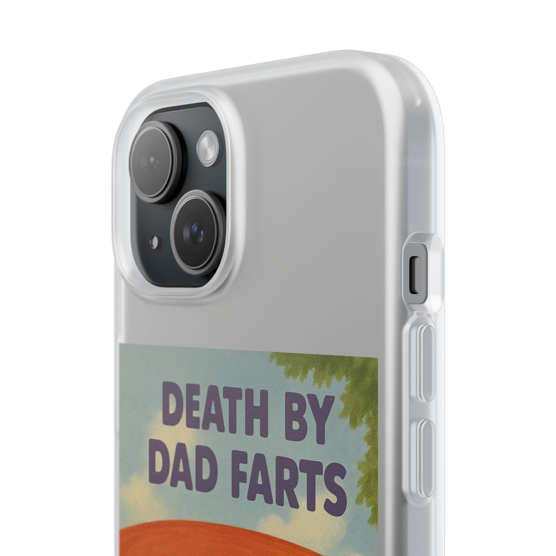 Death by Dad Farts – Satirische Retro-Handyhülle im 50s-Familienauto-Stil-Phone Case-True Insights