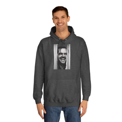 Shining Hoodie – Jack Torrance Kult-Horror Motiv | Jack Nicholson Fan Kapuzenpullover für Filmfans