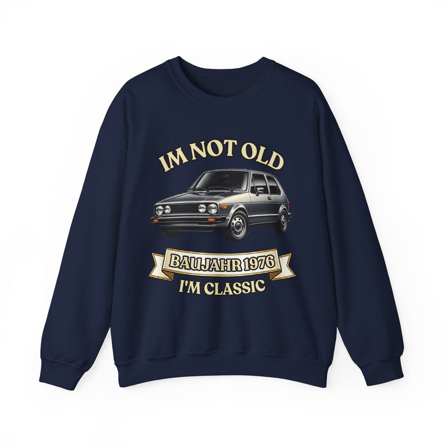 Oldtimer Sweatshirt – Abraham & Sarah cadeau 50 jaar