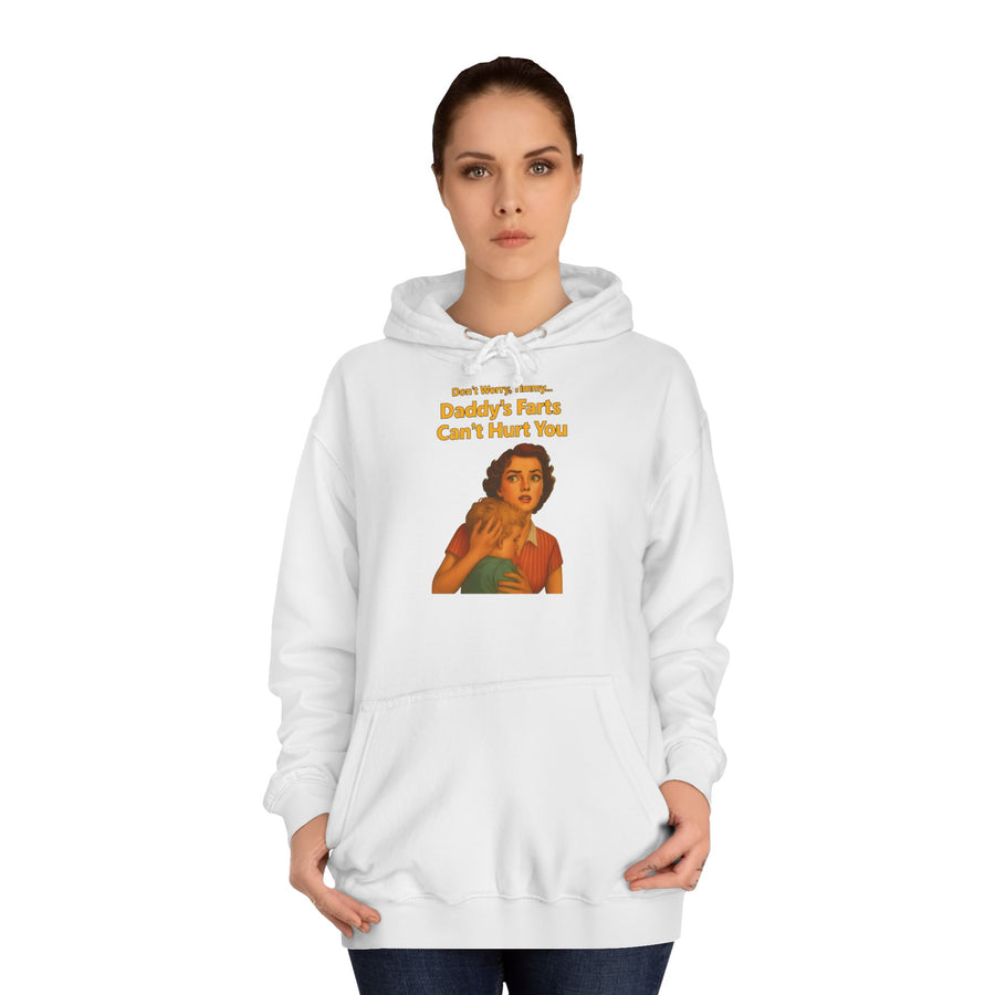 Papa Hoodie „Daddy's Farts Can't Hurt You“ – Das lustige Geschenk für Papa