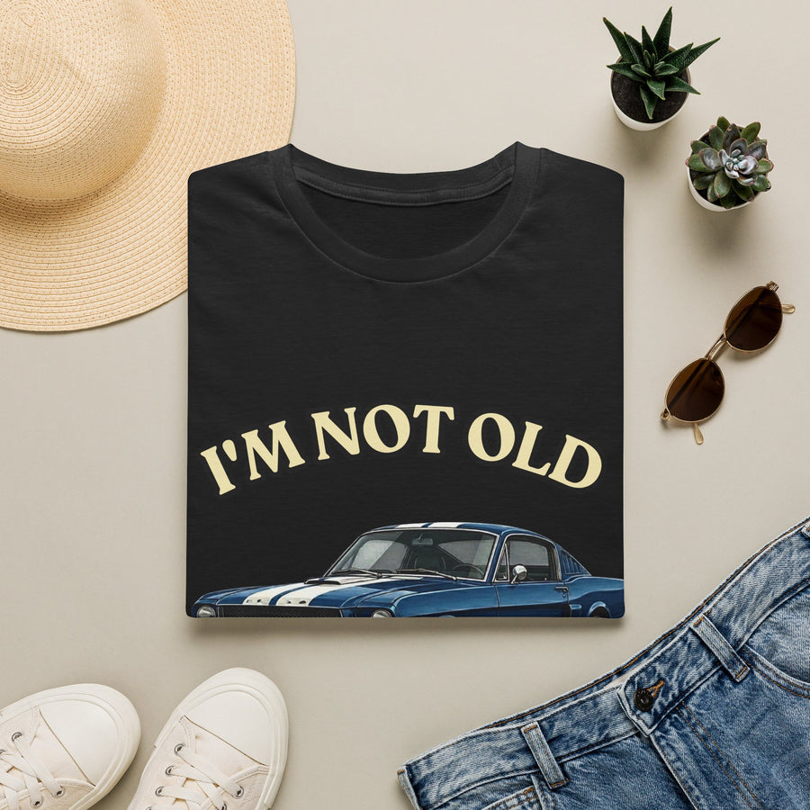 Jahrgang 1966 T-Shirt Oldtimer I'm Not Old I'm Classic Geschenk zum 60. Geburtstag Mann Retro Kultauto Klassiker Vintage Auto True Insights