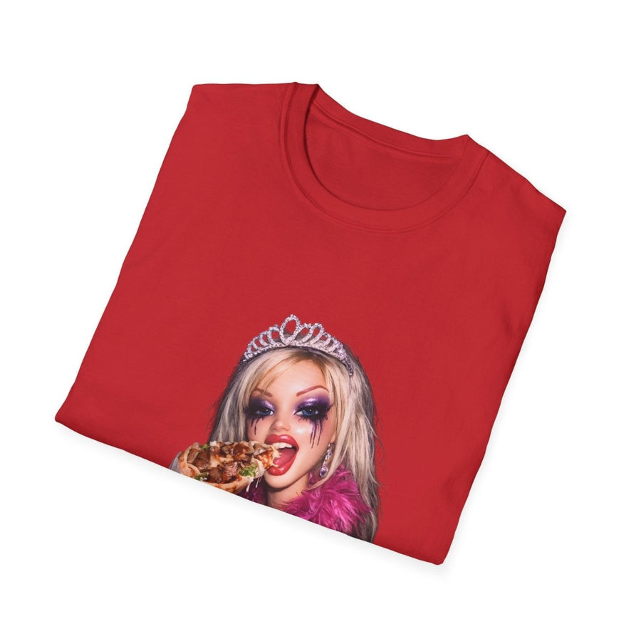 True Insights T-Shirt Plastik trifft Döner Puppen-Meme, satirisches Statement-Shirt als Geschenkidee