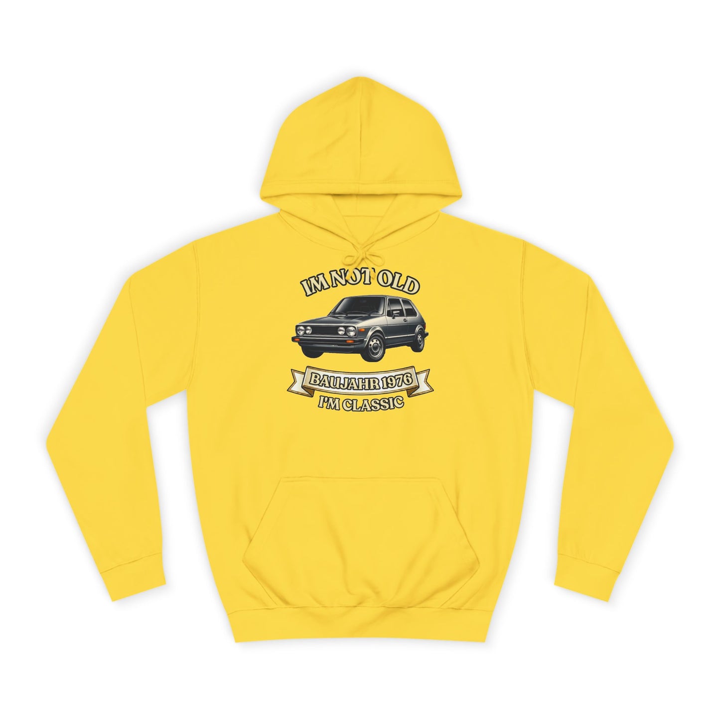 I'm Not Old I'm Classic Hoodie Baujahr 1976 – 50. Geburtstag Oldtimer Auto Kapuzenpullover für Männer & Frauen