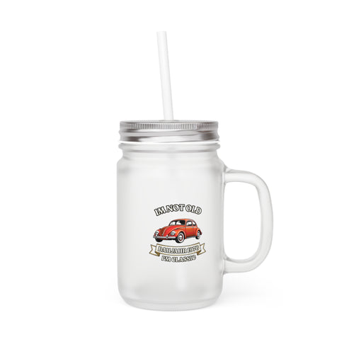 Mason Jar Baujahr 1976 - I'm Not Old I'm Classic - Oldtimer Käfer Geschenk zum 50. Geburtstag