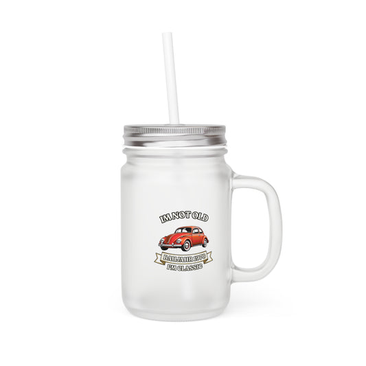 Mason Jar Baujahr 1976 - I'm Not Old I'm Classic - Oldtimer Käfer Geschenk zum 50. Geburtstag