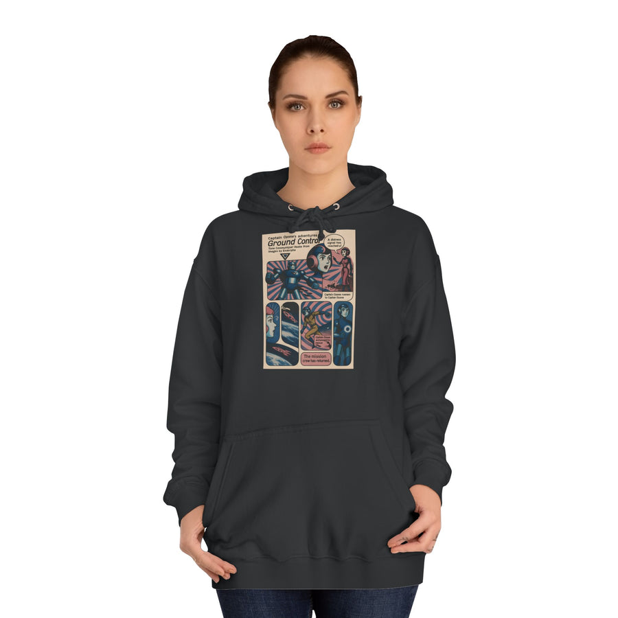 Captain Ozone Hoodie – Retro-Sci-Fi-Comic-Motiv