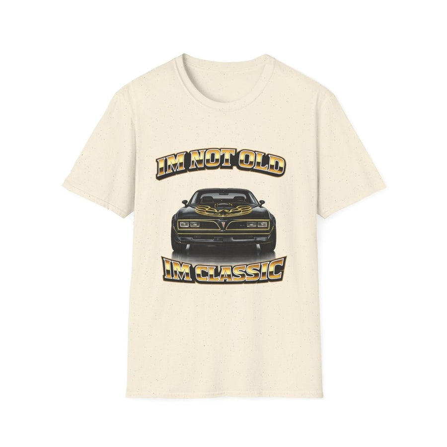 True Insights T-Shirt Im Not Old Im Classic Retro Motiv in Naturweiß