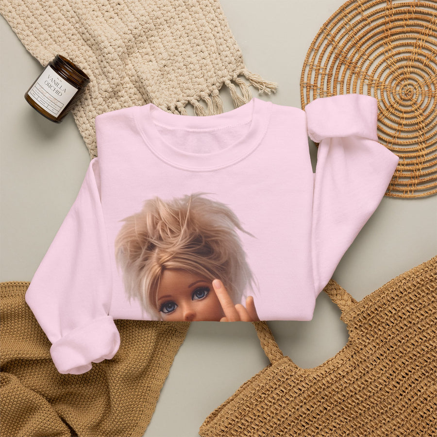 True Insights Middle Finger Sweatshirt – Freches Statement-Motiv