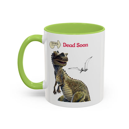 We'll All Be Dead Soon T-Shirt Unisex – Lustiges Dinosaurier Statement Shirt mit Flugsaurier, Sarkasmus & Nihilismus