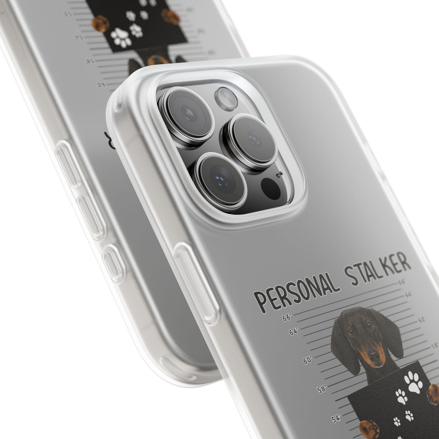 Dackel Handyhülle – Lustiges Personal Stalker Design für iPhone & Samsung