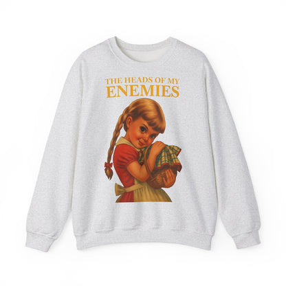Sweatshirt “The Heads of My Enemies” – Subversive art to wear