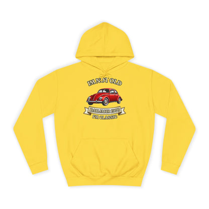 Baujahr 1976 Hoodie - I'm Not Old I'm Classic - Roter Käfer Oldtimer - 50. Geburtstag Geschenk