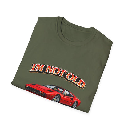 I'm Not Old I'm Classic | Magnum P.I. T-Shirt | Ferrari 308 GTS Retro Shirt