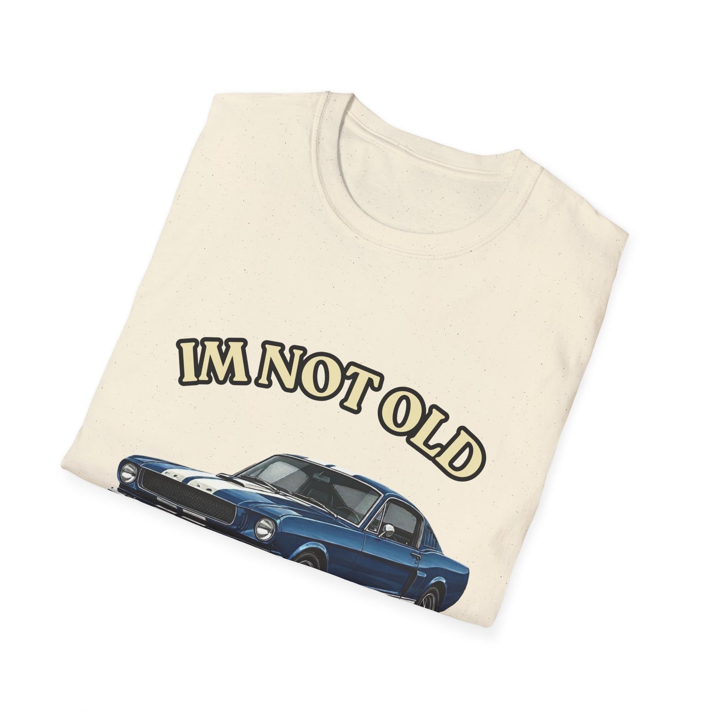 Jahrgang 1950 T-Shirt Oldtimer I'm Not Old I'm Classic  Geschenk zum 76. Geburtstag Mann Retro Kultauto Klassiker Vintage Auto True Insights
