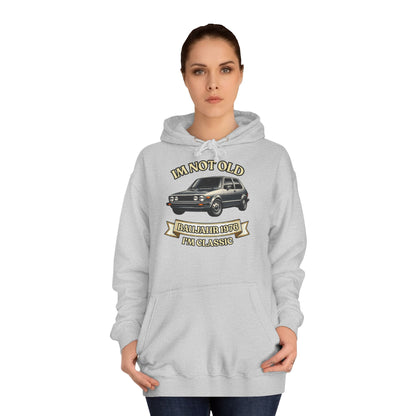 I'm Not Old I'm Classic Hoodie Baujahr 1976 – 50. Geburtstag Oldtimer Auto Kapuzenpullover für Männer & Frauen