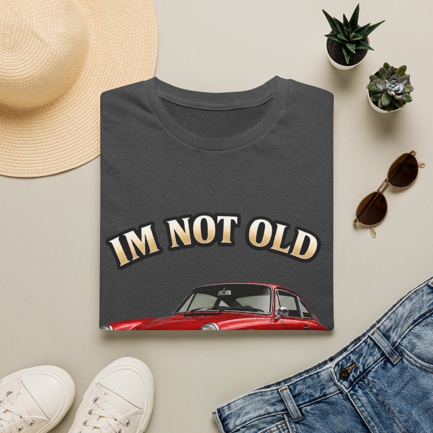 Porsche 911 Shirt Herren – Oldtimer Klassiker Sportwagen Geschenk
