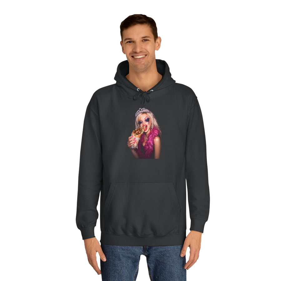 Princess Punk Hoodie – Freches Party-Motiv mit Drag-Queen-Glam