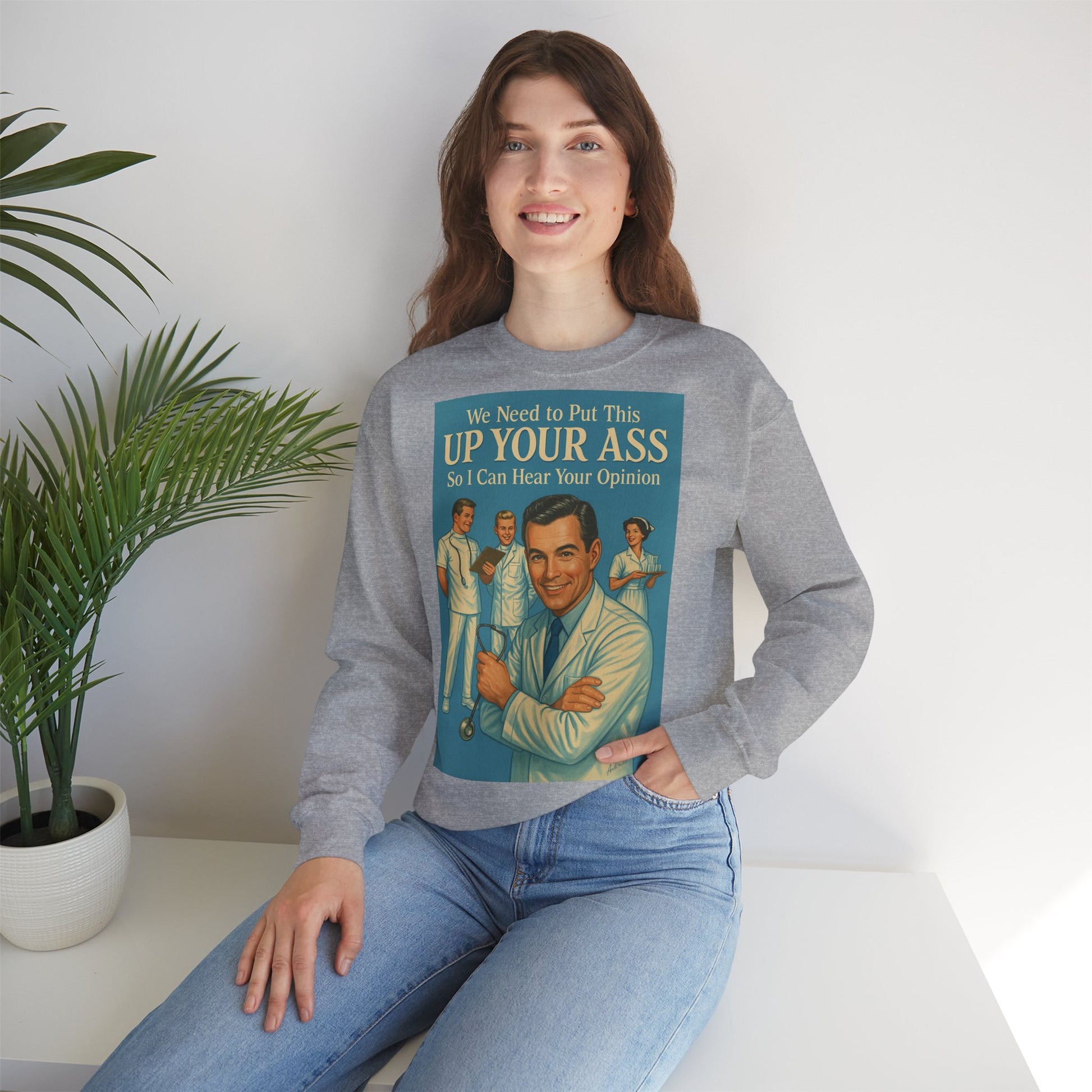 Sweatshirt – Too Pretty for Mondays – Retro Statement Pullover | True Insights Design mit Humor