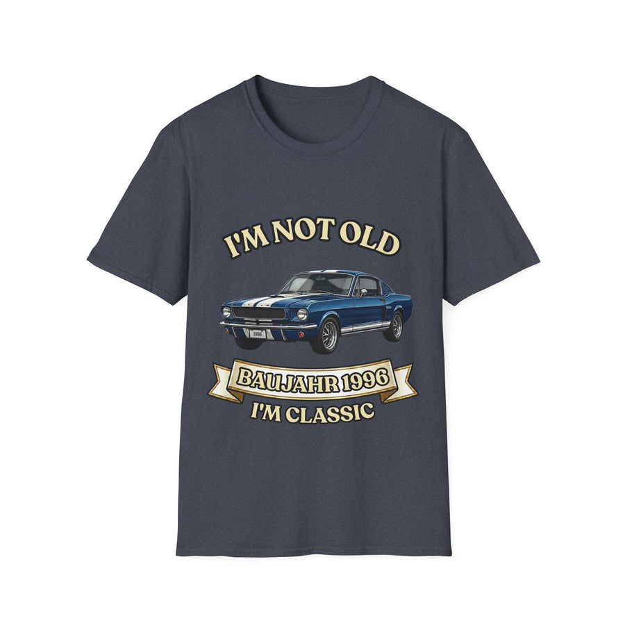 Jahrgang 1996 T-Shirt Oldtimer I'm Not Old I'm Classic  Geschenk zum 30. Geburtstag Mann Retro Kultauto Klassiker Vintage Auto True Insights – Social Lifestyle