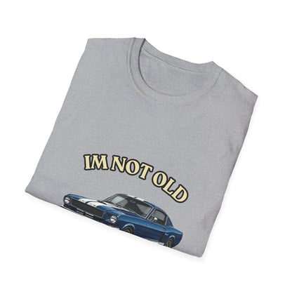 Im Not Old I'm Classic Baujahr 1976 T-Shirt - Vintage Muscle Car Geschenk zum 50. Geburtstag für Oldtimer Fans