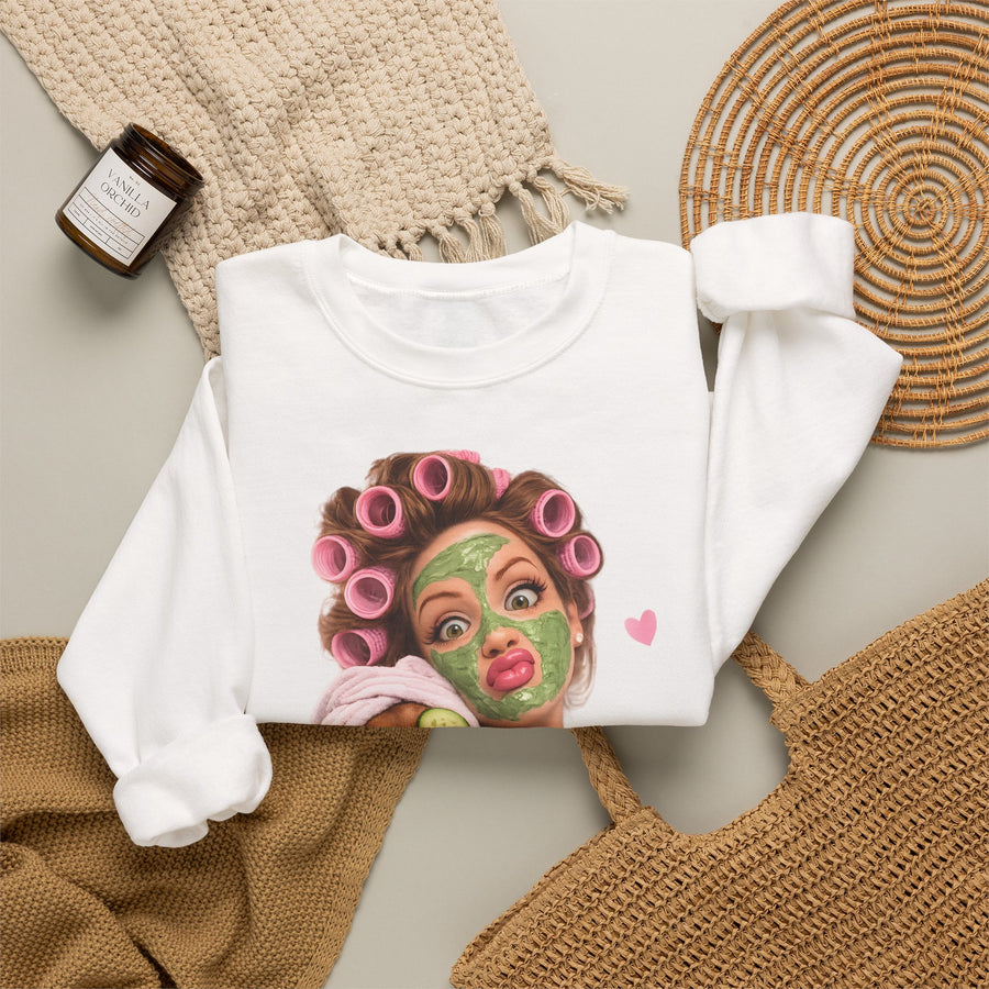 True Insights Dackel Spa Sweatshirt – Lustiges Wellness-Motiv mit Dackel