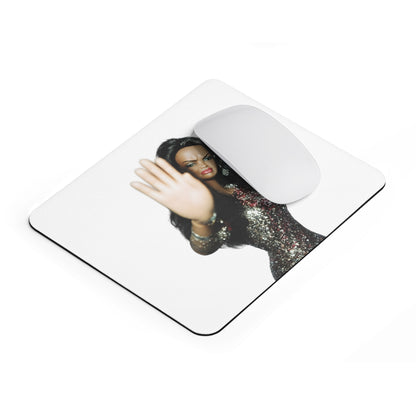 Edgy Barbie Doll Mittelfinger Mousepad — Lustiges Talk to the Hand Büro Mauspad, Sassy Geschenk fürs Office