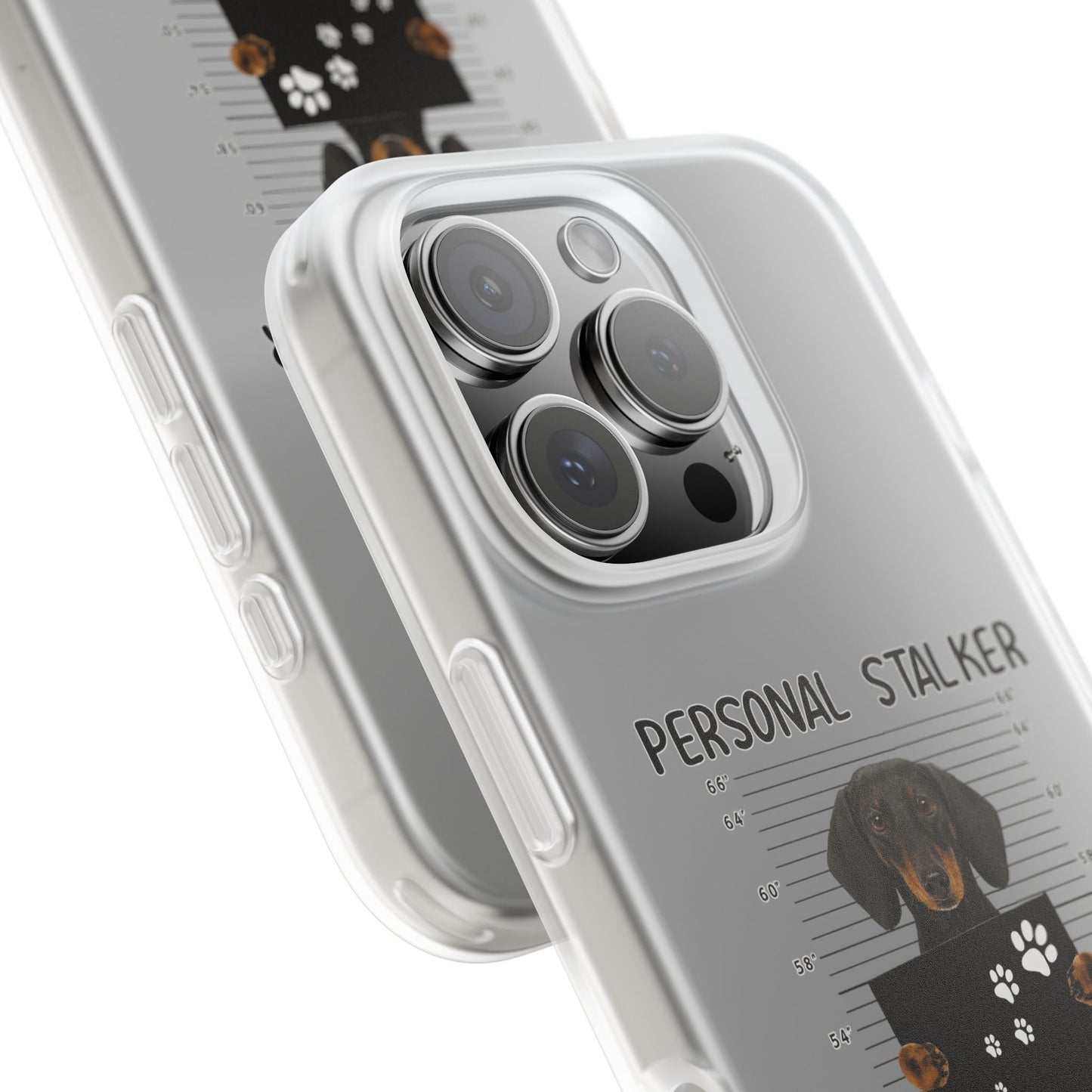 Dackel Handyhülle – Lustiges Personal Stalker Design für iPhone & Samsung