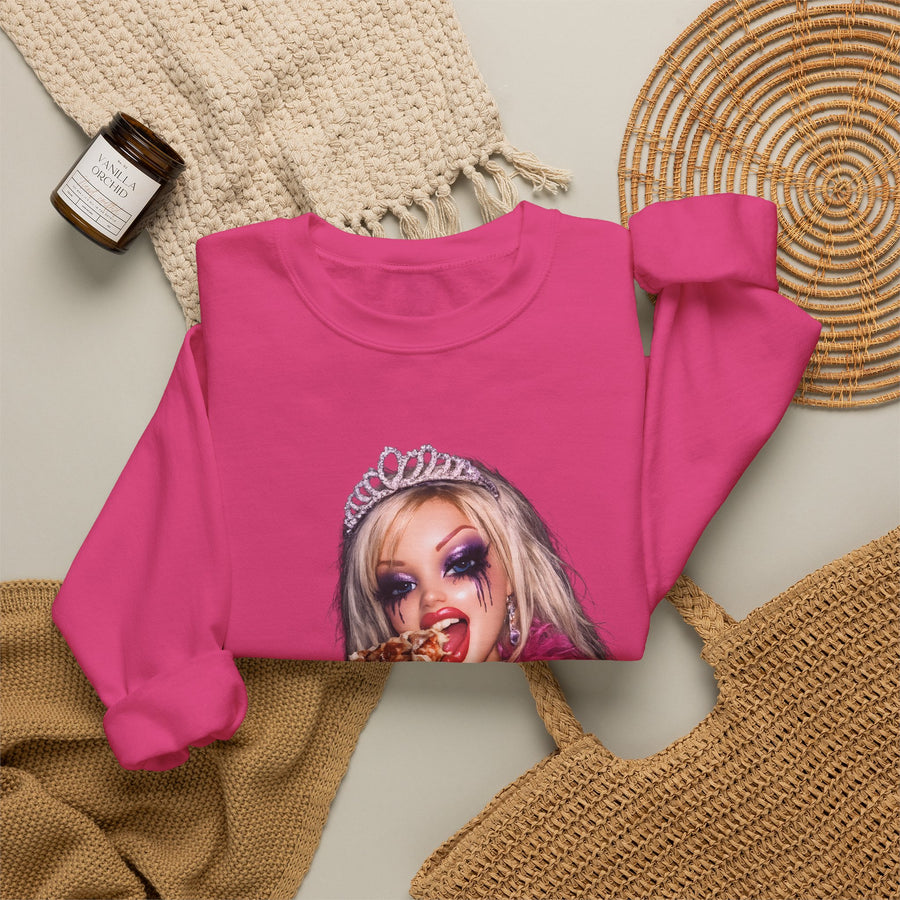 Princess Punk Sweatshirt – Freches Party-Motiv mit Drag-Queen-Glam
