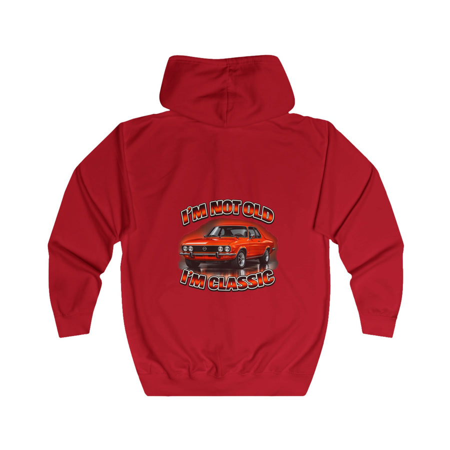 True Insights Opel Manta Zip-Hoodie – I'm Not Old I'm Classic Geschenk für Manta-Fans
